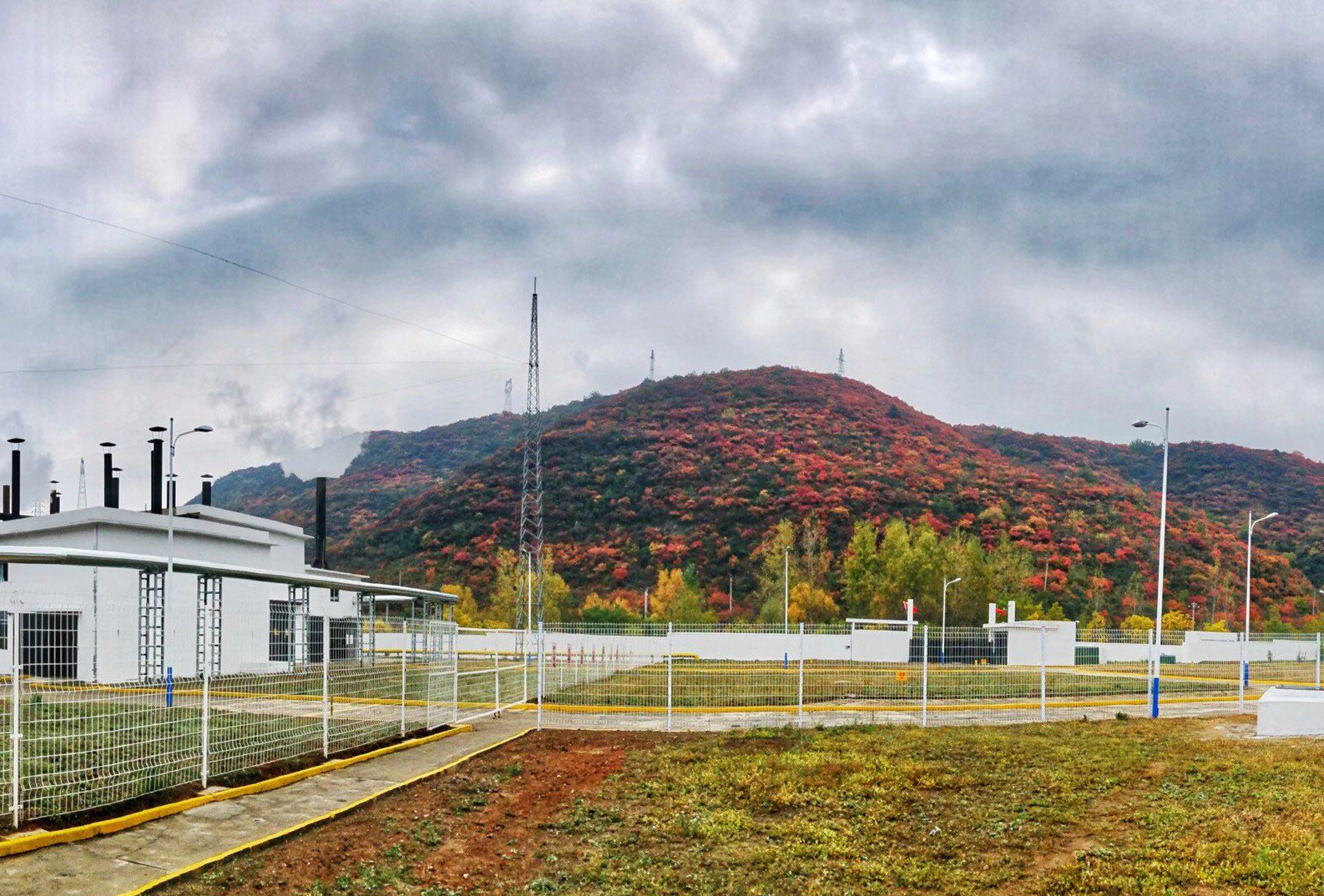 寺家庄秋景